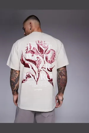 Sixth June Camiseta con estampado botánico en la espalda de -Neutro