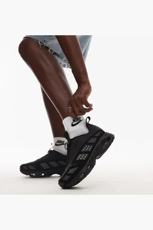 Nike Zapatillas de deporte negras y plateadas unisex Air Max SNDR de