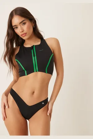 Calvin Klein Braguitas de bikini negras con parche del logo de -Negro