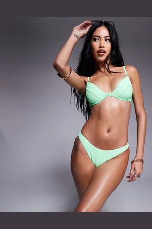 Boux Avenue Braguitas de bikini brasileñas verdes Ibiza de