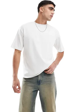 Only & Sons Camiseta blanca holgada de Airflex de
