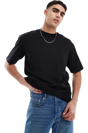 Only & Sons Camiseta negra holgada de Airflex de