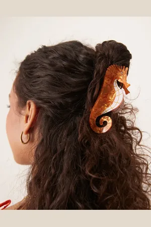 Accessorize Pinza para el cabello en forma de caballito de mar de
