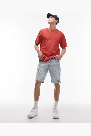 Tommy Hilfiger Pantalones cortos vaqueros de corte slim con lavado claro Ronnie de -Azul