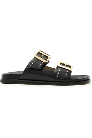 AllSaints Sandalias negras con tachuelas Magda de