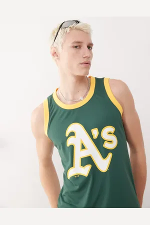 47 Brand Camiseta sin mangas con estampado del logo de Oakland Athletics de