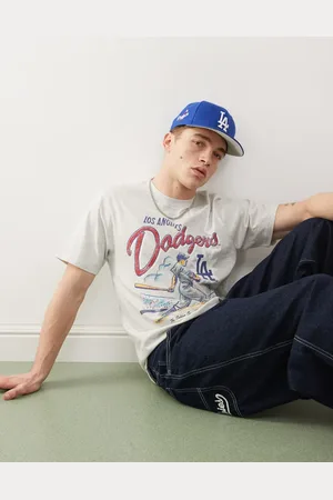 47 Brand Camiseta con estampado de béisbol de los LA Dodgers de
