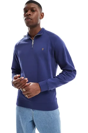Farah Sudadera medio con cremallera corta Jim de