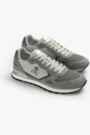 SCALPERS Zapatillas deportivas grises Nubryan de