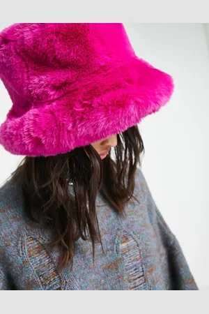 ASOS Sombrero de pescador de piel sintética en de