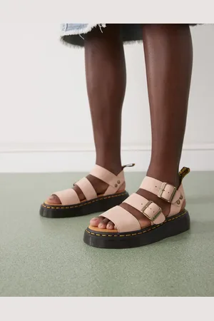 Dr. Martens Sandalias empolvado con suela Quad Gryphon de