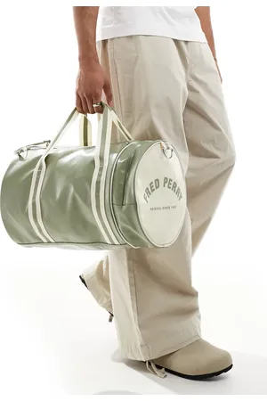 Fred Perry Bolso barrel clásico de -Verde