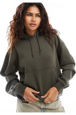 Weekday Sudadera con capucha Essence de -Verde