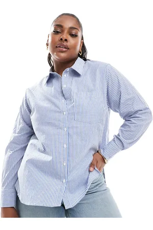 ONLY Camisa a rayas de manga larga de