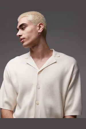 Topman Polo color con cuello de solapas de punto de -Neutro