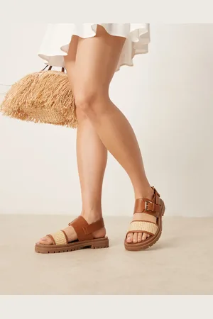 ASOS Sandalias beis y tostado deportivas Fuel de -Neutro