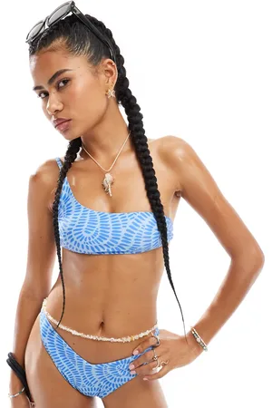OOSC Top de bikini asimétrico Moroccan Dream Mix & Match de