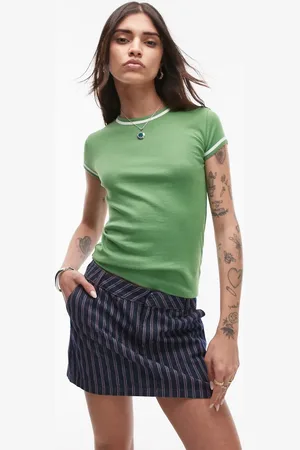 Topshop Camiseta con detalles en contraste Everyday de