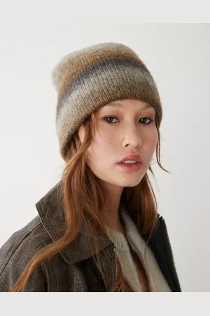 Weekday Gorro degradado de hilo mullido de mezcla de lana y lana de alpaca de