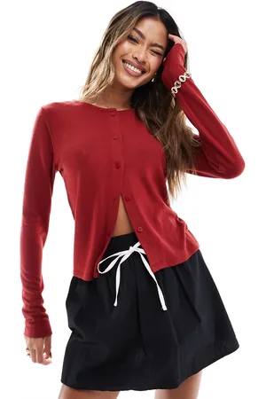 ASOS Cárdigan con diseño encogido de