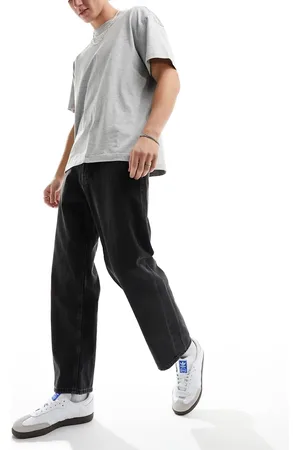 JACK & JONES Vaqueros negros holgados Alex de