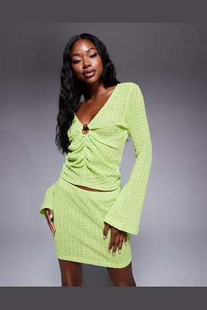 ASOS Top de manga larga de punto con detalle de herraje de (parte de un conjunto)