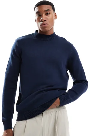 ASOS Jersey con cuello alzado de punto de grosor medio de