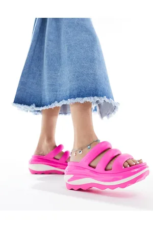 Crocs Sandalias intenso con diseño de 3 tiras Mega Crush de
