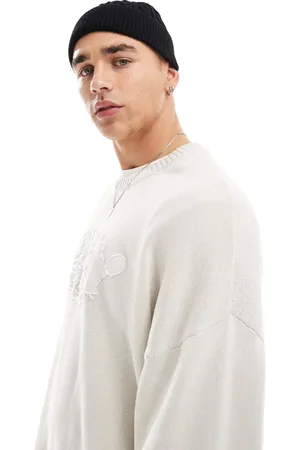 ASOS Gorro pequeño de estilo pescador de punto de ochos de
