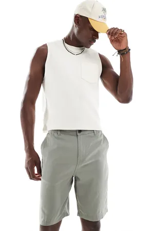 Threadbare Pantalones cortos chinos de tejido rico en lino de