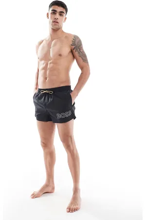 HUGO BOSS Shorts de baño con logo en Mooneye de BOSS