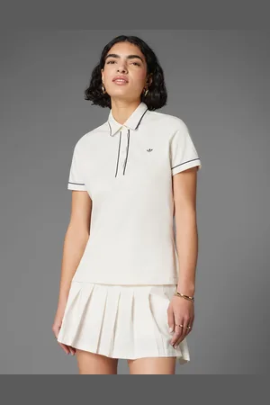 adidas Polo de golf con trébol Twistknit de adidas Originals