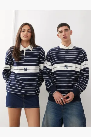 Champion Camisa a rayas unisex de estilo rugby de