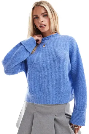 ASOS Jersey con cuello alzado de ASOS DESIGN Petite-Multicolor