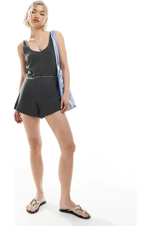 Billabong Mono corto con cuello de pico Never Better de