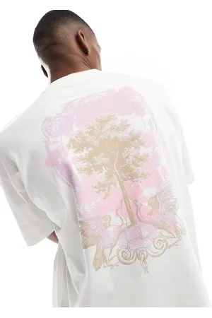ASOS Camiseta extragrande con estampado en la espalda de