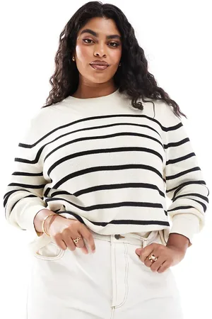 MANGO Jersey ligero a rayas de Curve