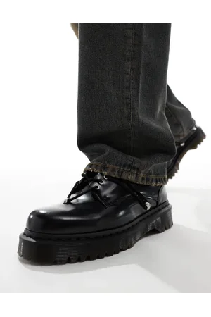 Dr. Martens Zapatos negros con 5 pares de ojales de cuero Zeffir de Dr. Martens