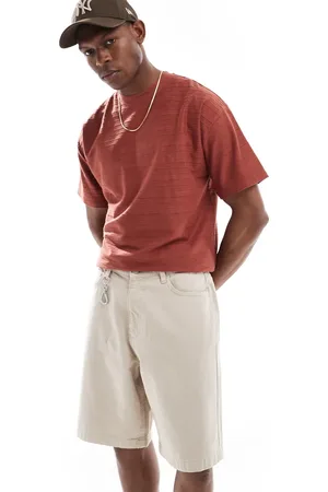 River Island Pantalones cortos color de estilo skater de -Neutro