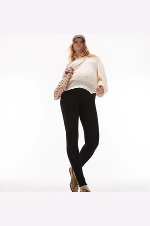 Topshop Leggings negros de talle alto de