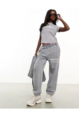 ASOS Joggers y logo descolorido de Weekend Collective (parte de un conjunto)