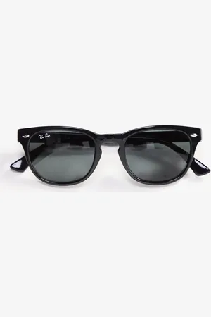 Ray-Ban Gafas de sol negras redondas de