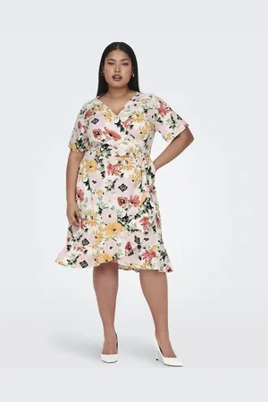 ONLY Vestido multicolor de -Blanco