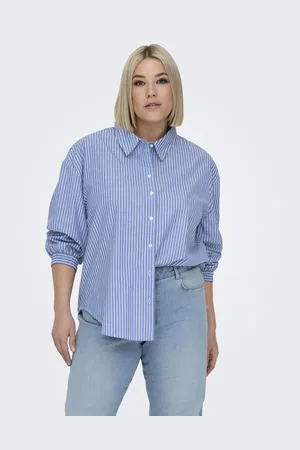 ONLY Camisa de -Azul
