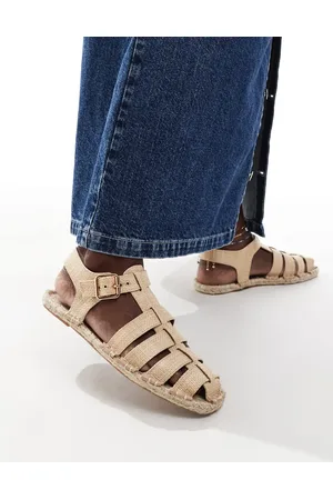 ASOS Alpargatas beis estilo cangrejeras Jukebox de -Neutro