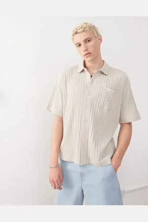 Weekday Camisa de punto acanalado de -Neutro