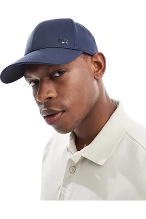 HUGO BOSS Gorra de béisbol con logo de icono lineal de algodón Zed de BOSS