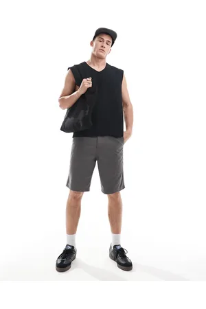 ASOS Pantalones cortos chinos carbón de