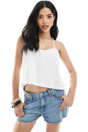 Miss Selfridge Top de tirantes con detalle de encaje en la espalda de