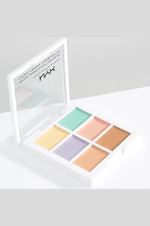 NYX PROFESSIONAL MAKEUP Paleta de rostro 3C Conceal, Correct, Contour de -Multicolor